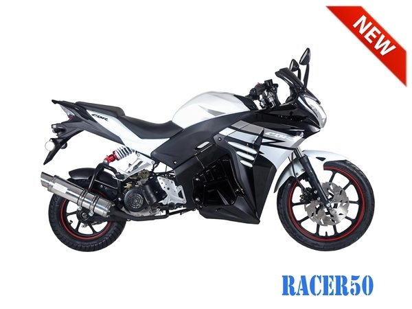 Black Racer 50cc New 2017 Design